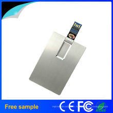 Aluminum Business 8GB Credit Card USB Flash Drive